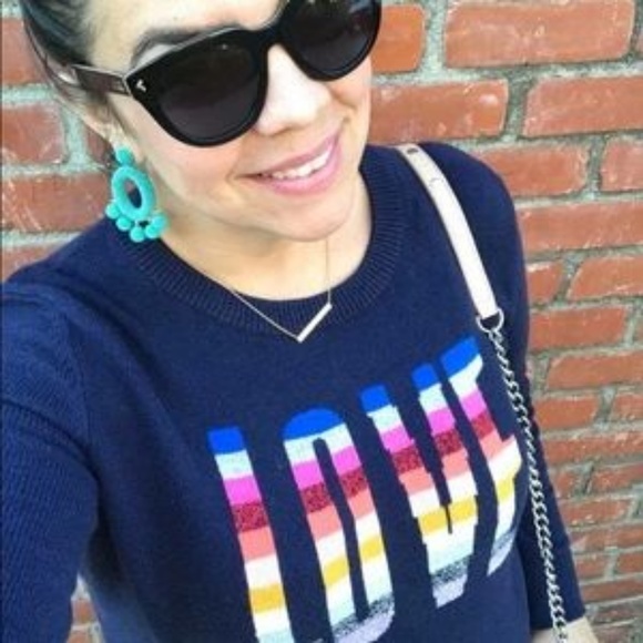 :: Stella & Dot Blue Cece Earrings - Picture 6 of 8